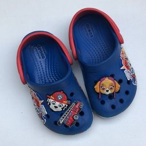 Toddler pawn patrol crocs!
